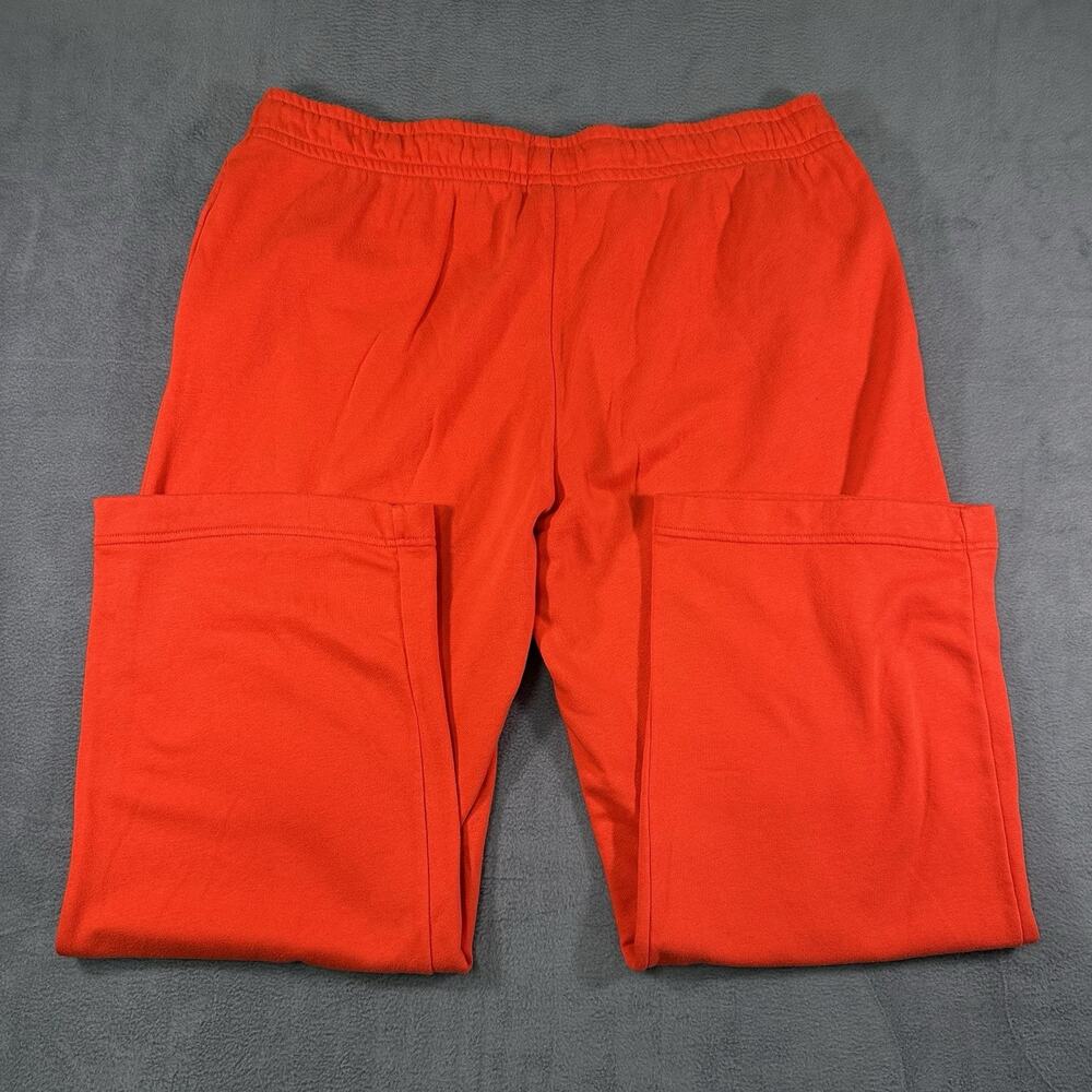 NIKE Women's Sweatpants X-Large Loose Fit Fleece Pants BV4093-673 Orange - Picture 8 of 8